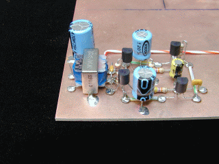 Main audio amplifier