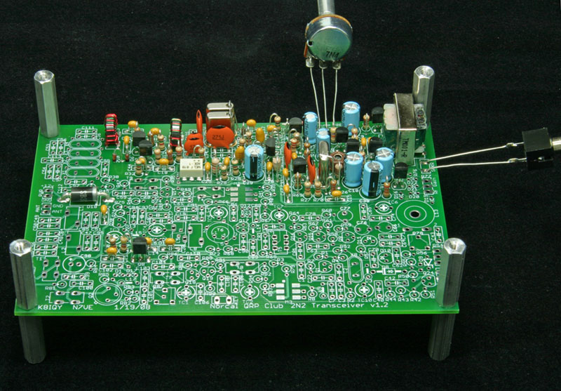 Build completed from the Audio Amplifier to IF Amplifier