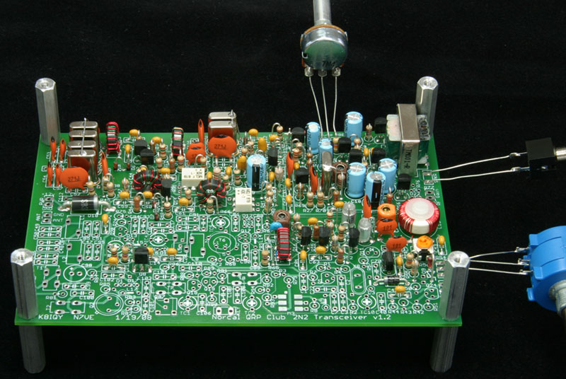 Build from Audio Amplifier to main Mixer, including VFO