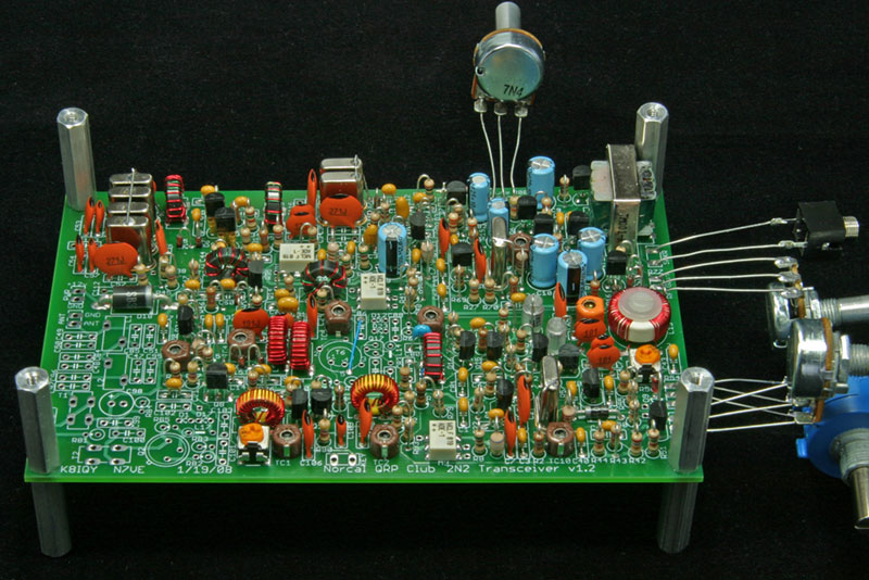 Transmit strip through the Cascode Amplifier